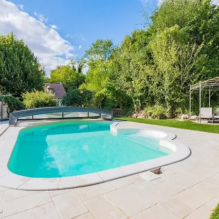 Villa Le Colombier - Magnifique Maison Avec Piscine Montgeroult